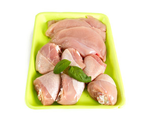 chicken fillet and legs