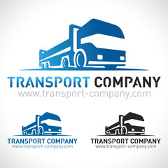 transporteur logo camion logistique fret 