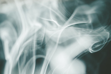Vintage tone smoke abstract dark background