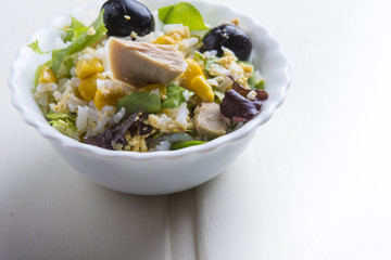 Rice salad