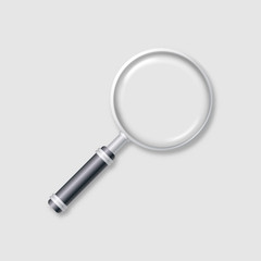 realistic magnifying glass