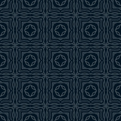 Seamless Floral Ethnic Pattern