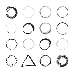 Handdrawn logo designs