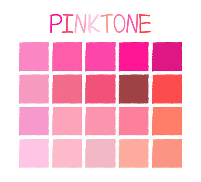 Pinktone Color Tone without Name Vector Illustration