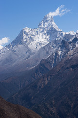 Ama Dablam mountain view, Everest region