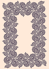 Rectangle Lace Frame