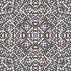 Seamless Floral Ethnic Pattern