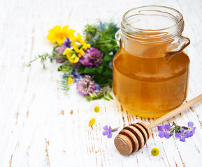 Honey and wild flowers