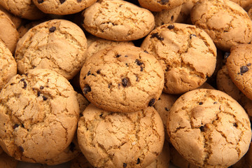 Lots of cookies and biscuits background