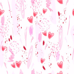 Vector Abstract pattern in the Memphis style