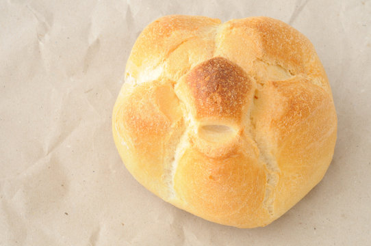 Rosetta, panino Italiano, vista dall'alto, sfondo naturale