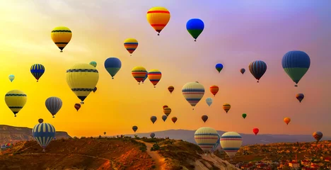  Heteluchtballonnen ballon © Emoji Smileys People