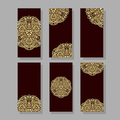 Templates banners set.