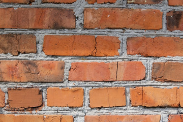 old vintage a brick wall