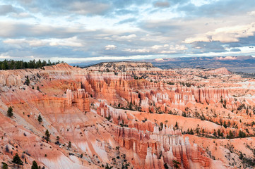 natural landmark Bryce Canyon National Park in Utah, USA