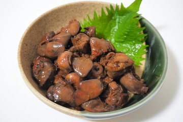 鶏レバーの煮物