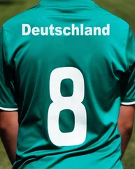 Cercles muraux Foot Fußballtrikot Deutschland