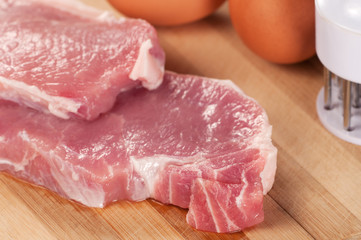 Pork meat for loin