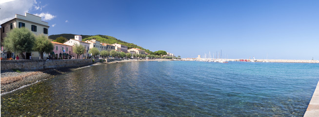Landscape of Elba Island Tuscany Italy