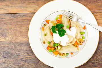 Homemade Dumplings, Russian Pelmeni