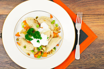 Homemade Dumplings, Russian Pelmeni