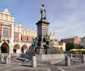 krakau krakow Sehenwürdigkeiten  Brunnen Sehenwürdigkeit polen, Torbogen, Kirche, Statue, Hauptplatz