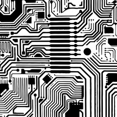 circuit board vector background