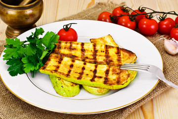 Courgettes Zucchini Grill