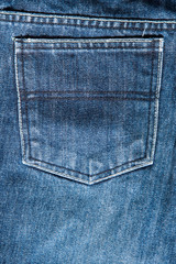 Back pocket Jeans texture