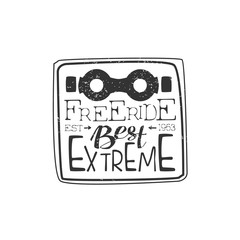 Best Freeride Vintage Label