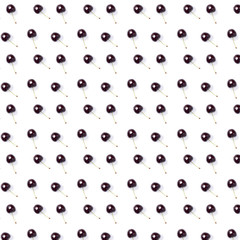 pattern cherry berries maroon