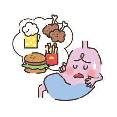 不健康な胃