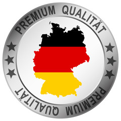Fototapeta premium round button for germany Premium Qualität
