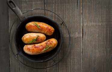 Grilled sausage