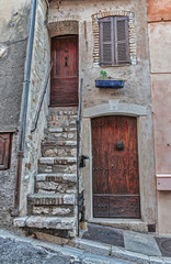 Entrance to the old house