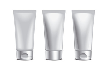 Tube. Clear packaging illustartion.