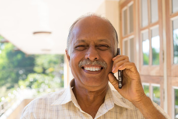 Happy news on phone