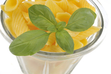 Pâtes au basilic