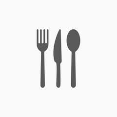 fork knife spoon icon