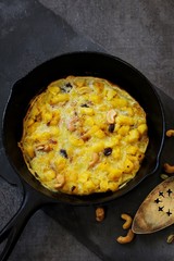 Banana Cake /  Pazham cake - Ramadan Dessert with ripe plantains ghee nuts and raisins