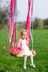 little girl on the swing, little girl at park, cute little girl,