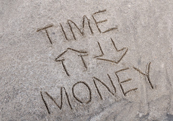 The dependence of time and money