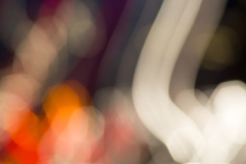 Bokeh from christmas lights