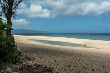 North Shore sand beach, Oahu, Hawaii
