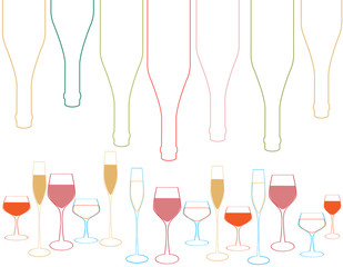 Cocktail party poster