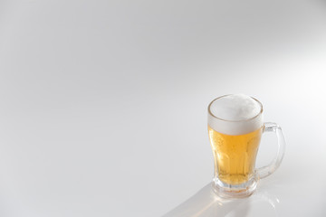 ビール・白バック