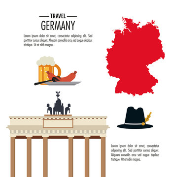 Germany design. Culture icon. vector illustration