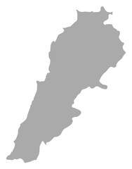 Map - Lebanon