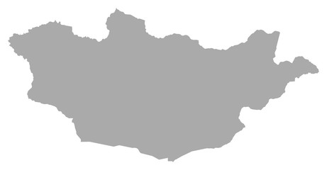 Map - Mongolia