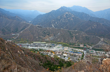 China the great wall at Juyong pass.
